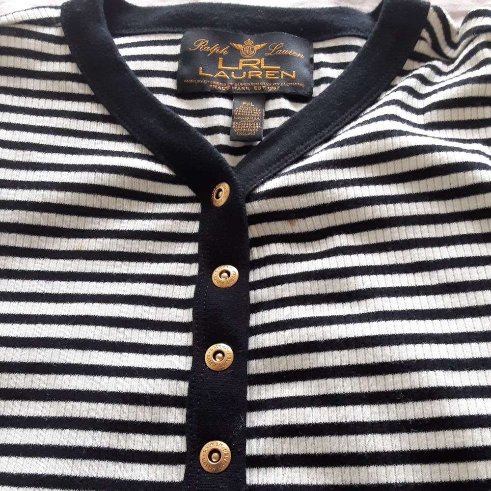 Ralph Lauren Top  Stripped Nautical PL Great Condition